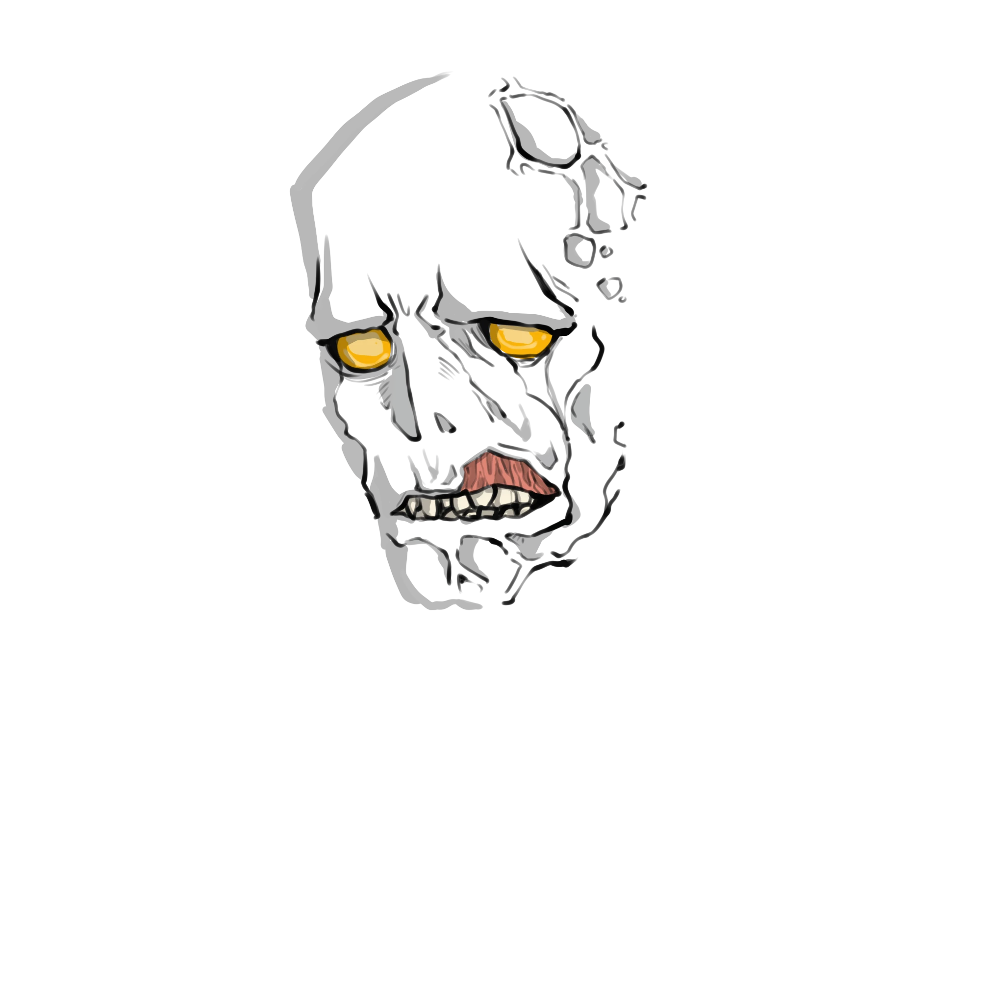 Rare(稀有) The Plagued(感染者) Face(脸) 碎片 #32007